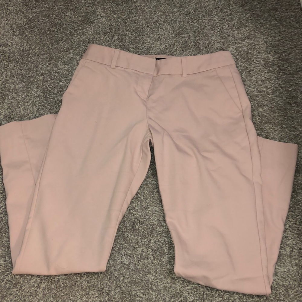 Blush pink express slacks